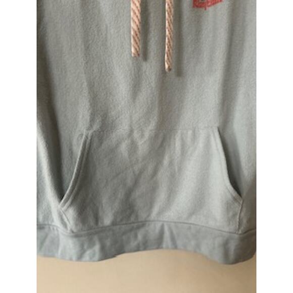 NWT Rhythm Women's Vintage Graphic Dawn Hoodie Beach Sweatshirt Sky Blue Size L - Picture 7 of 8